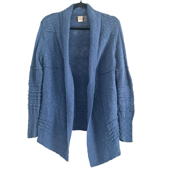 Roxy Navy Open-Front Cardigan - Picture 1 of 8